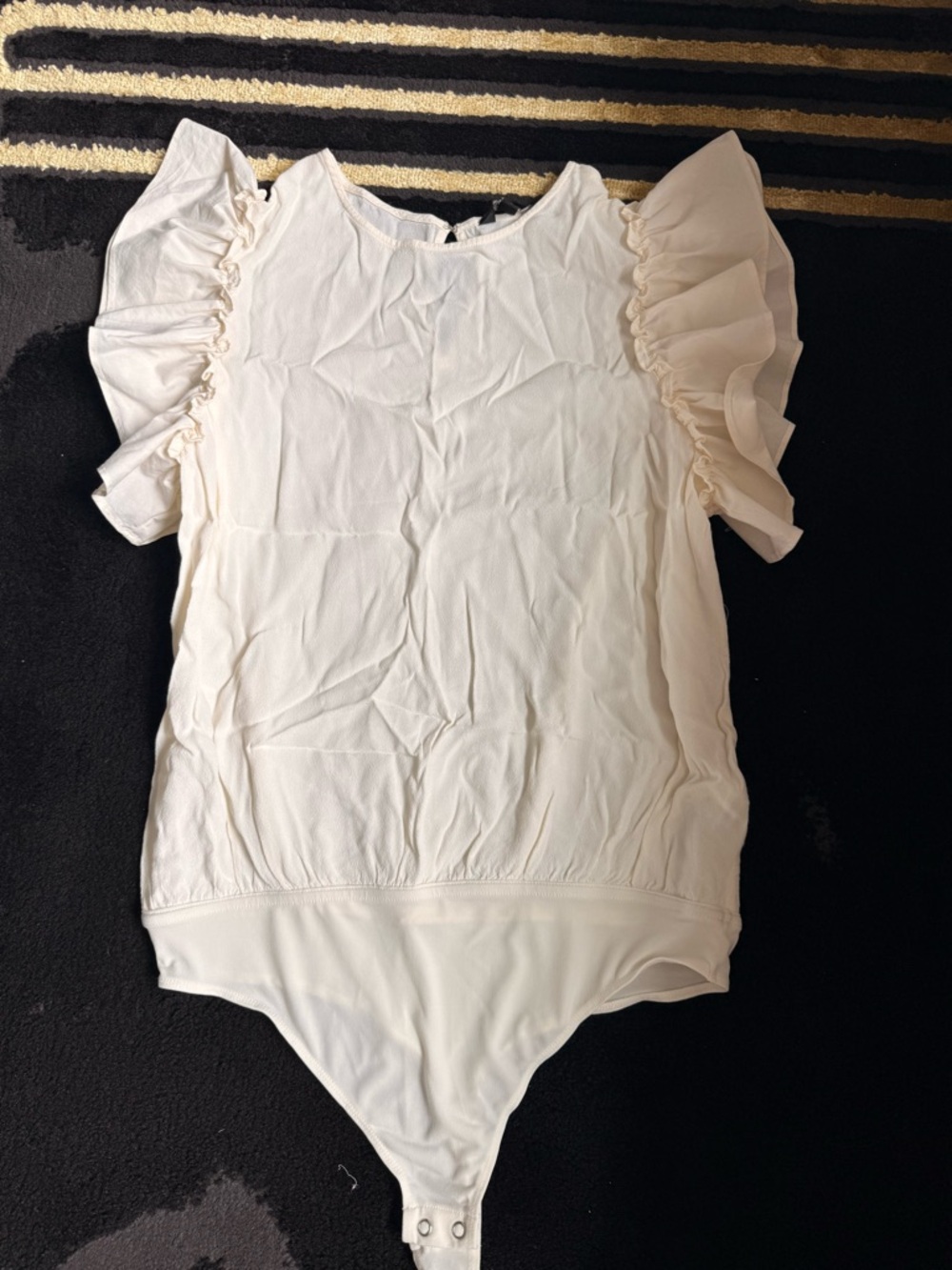 Express ruffle bodysuit